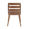 Lumisource Trevi Dining/Accent Chair in Walnut with Grey Fabric CH-TRV WL+GY